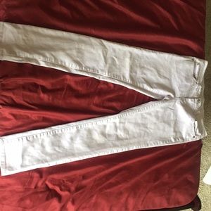 Very very light pink jeans